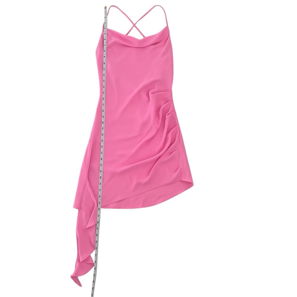 Amanda Uprichard x Revolve Violeta Bubble Gum Pink Dress SZ S Party Hoco Club - Picture 14 of 14